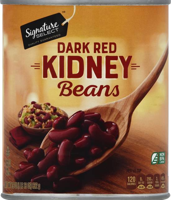 Signature Select Beans Kidney Dark Red (29 oz)