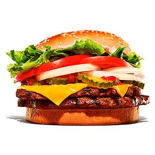 Whopper® doble con queso