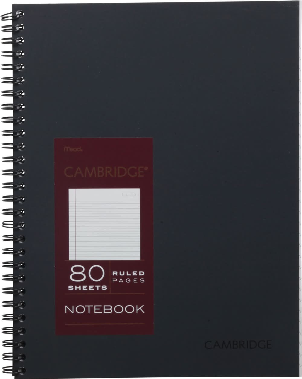 Cambridge 80 Sheets Ruled Pages Notebook