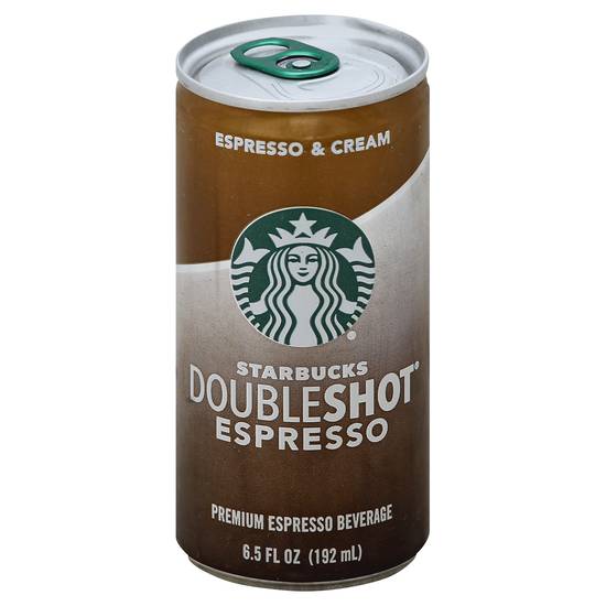 Starbucks Doubleshot Espresso & Cream Beverage (6.5 fl oz)