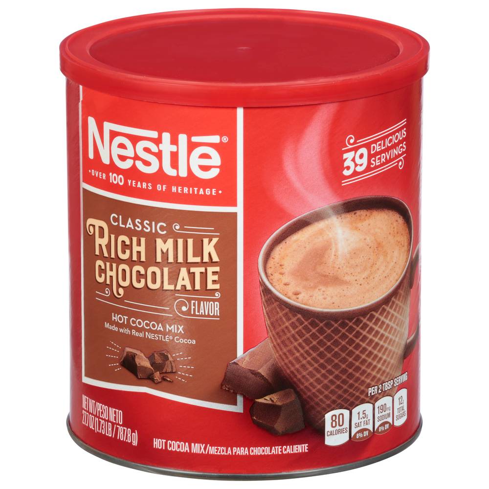 Nestlé Classic Rich Milk Chocolate Mix, Hot Cocoa (27.7 oz)