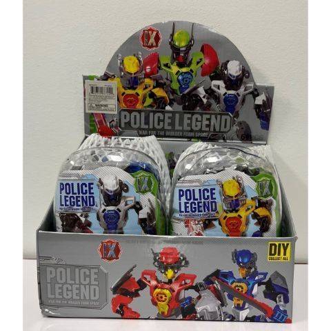 Police Legend Transformer Figures (2 ct)