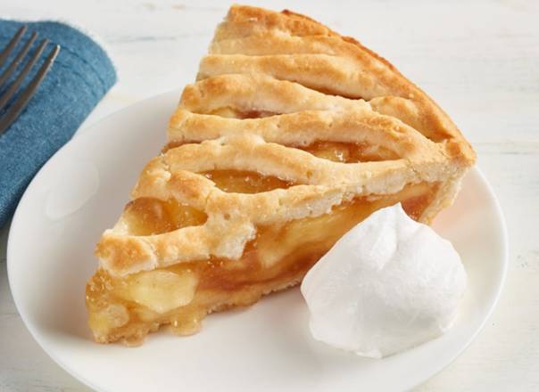 Apple Lattice Pie - Slice