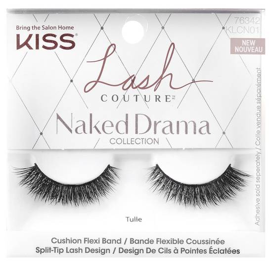 Kiss Lash Couture Naked Drama Tulle Eyelashes (1 ea)