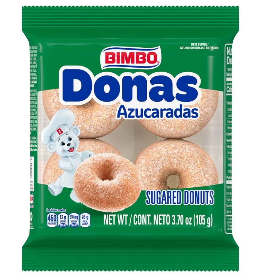 Bimbo Donas Azucaradas Sugared Donuts