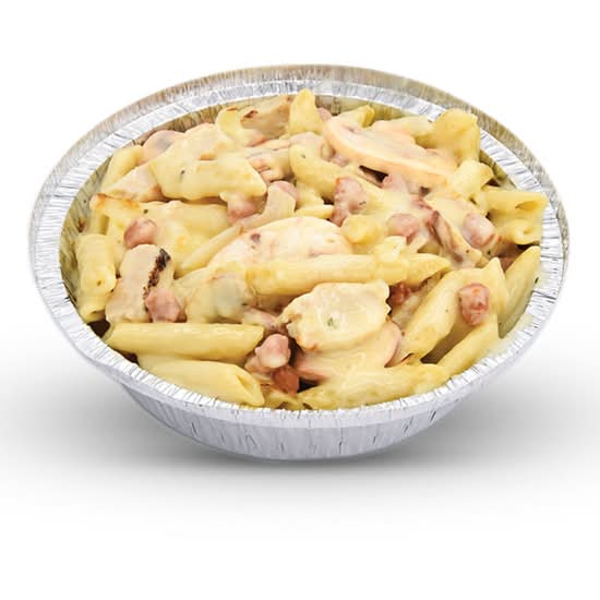 Pâtes carbonara au poulet / Chicken Carbonara Pasta