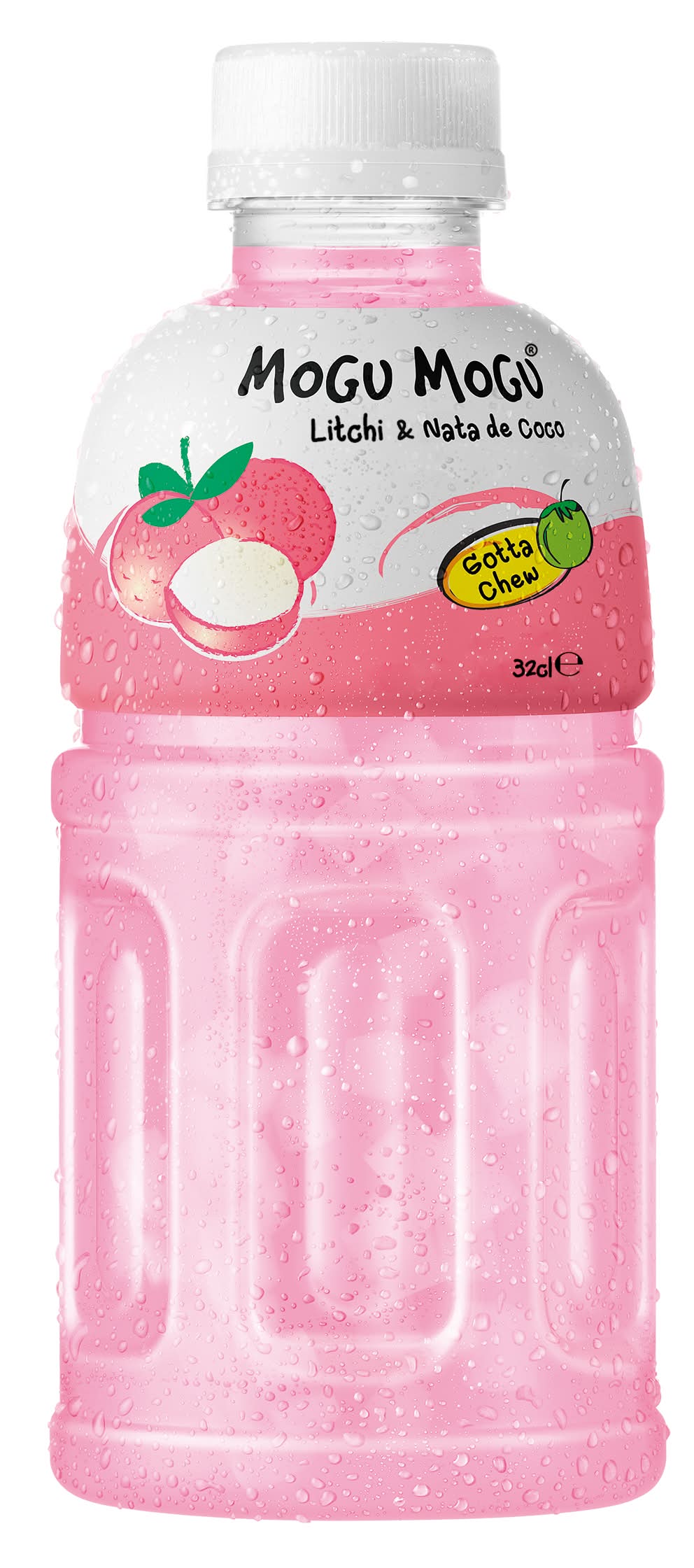 Mogu Mogu - Boisson aux fruits, litchi & nata de coco (320ml)
