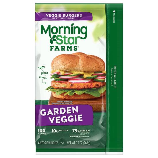 Morningstar Farms Garden Veggie Burgers (4 ct)