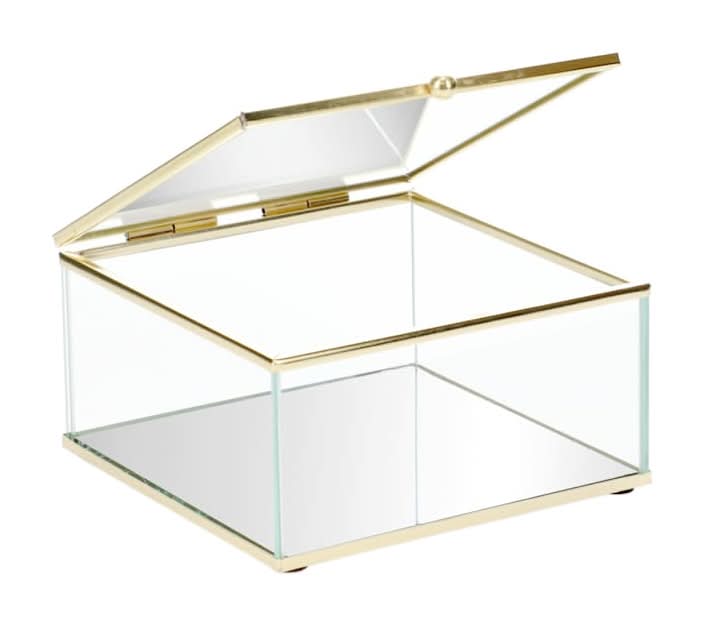 Glass Trinket Box