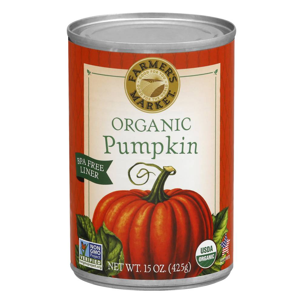 Farmer's Market Organic Pumpkin Puree