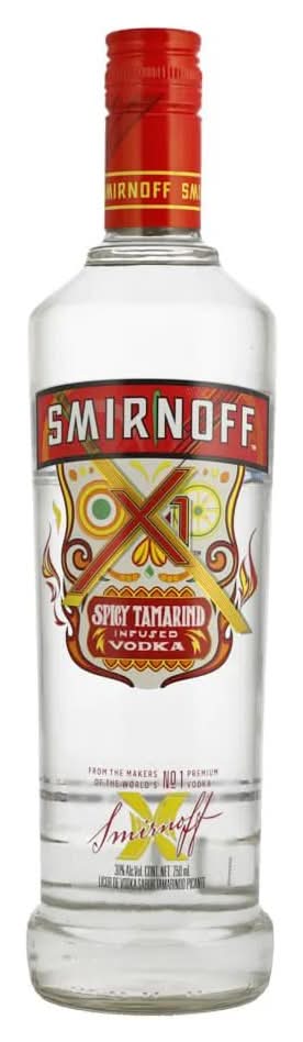 Smirnoff · Licor de vodka, tamarindo picante (750 ml)