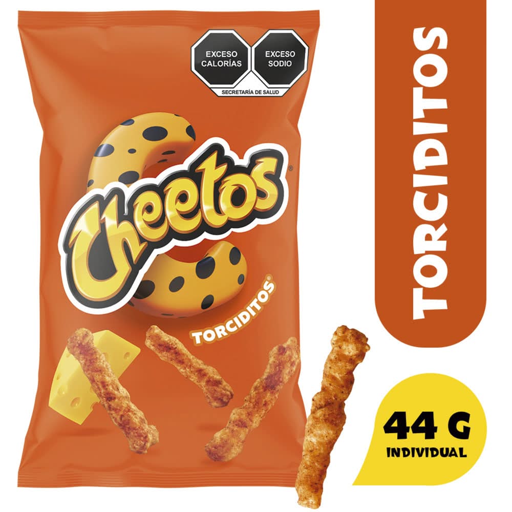 Cheetos · Torciditos botana de sémola de maíz, queso-chile (55 g)