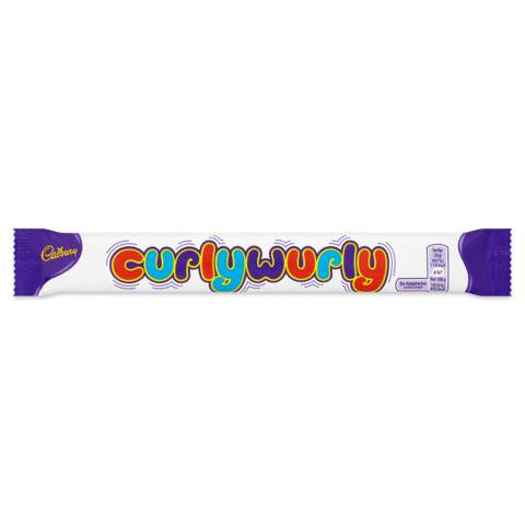 Cadbury Curly Wurly Milk Chocolate With Caramel Center (22 g)