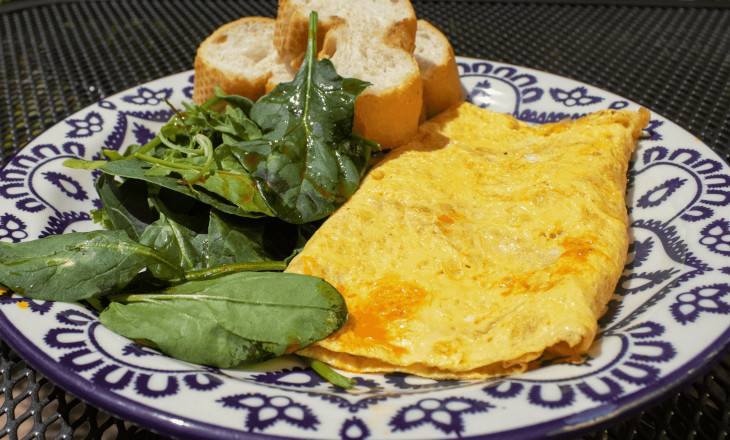 Omelette de queso