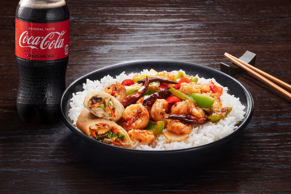 Firecracker Shrimp Lunch Combo