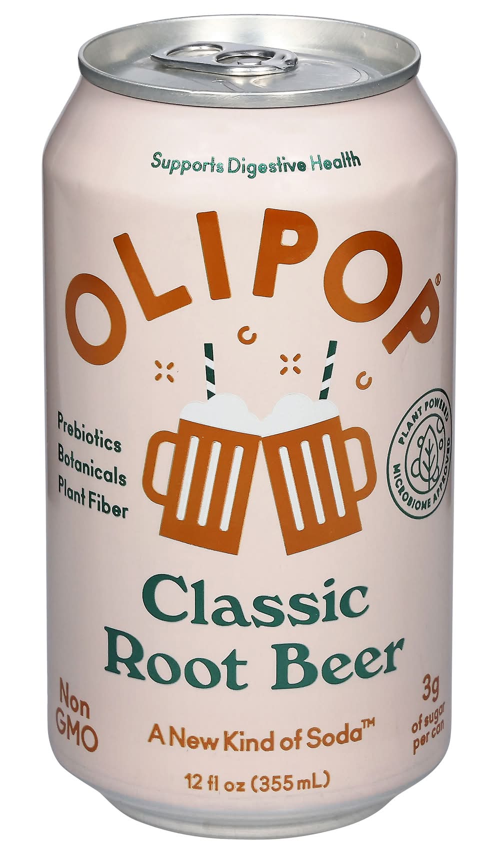 Olipop Classic Root Beer (12 fl oz)
