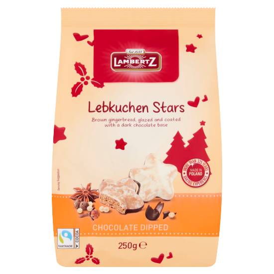 Lambertz Lebkuchen Stars Cookies (250g)