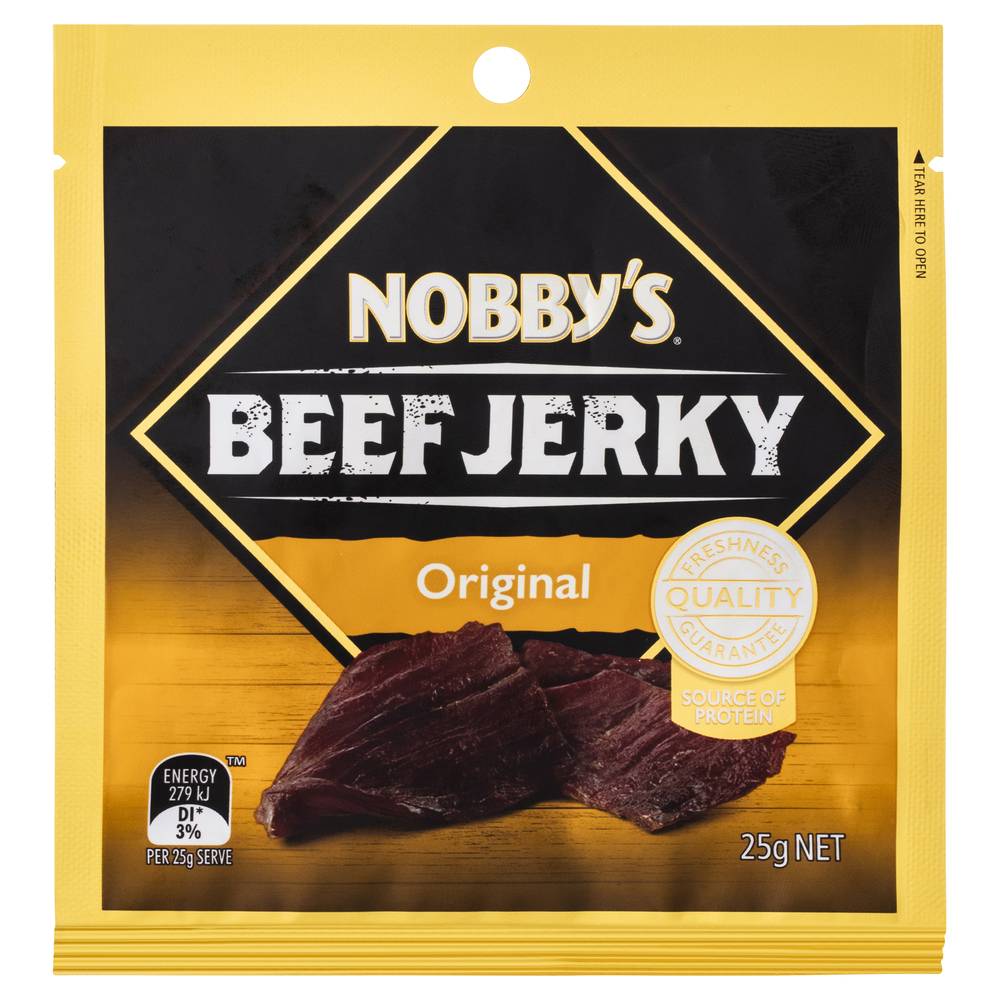 Nobby's Beef Jerky Original (25g)