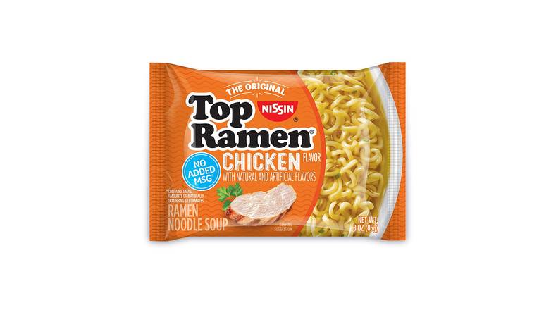 Nissin Top Ramen Noodle Soup, Chicken