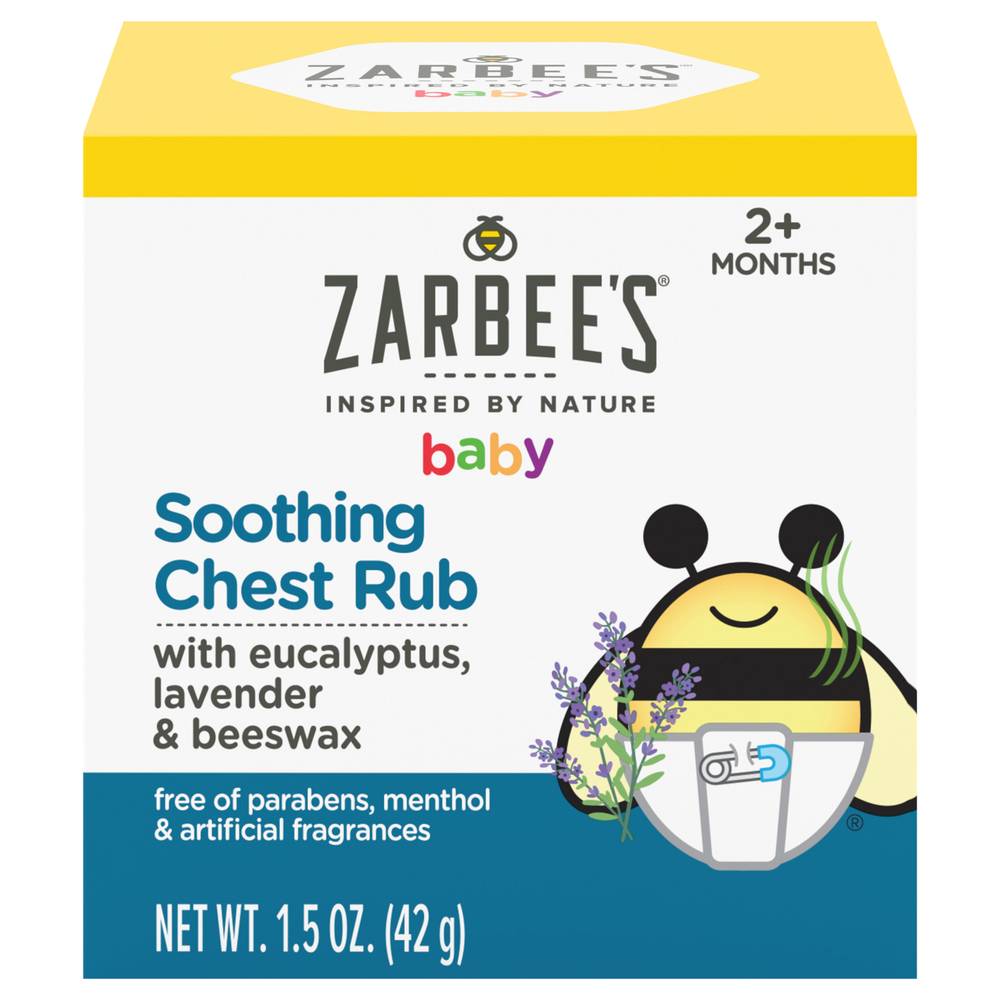 Zarbee's Baby Soothing Chest Rub