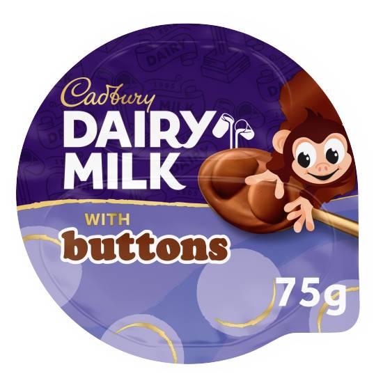 Cadbury Dairy Milk Buttons (75g)