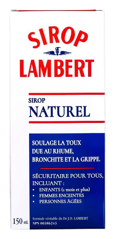 Sirop lambert sirop naturel contre la toux