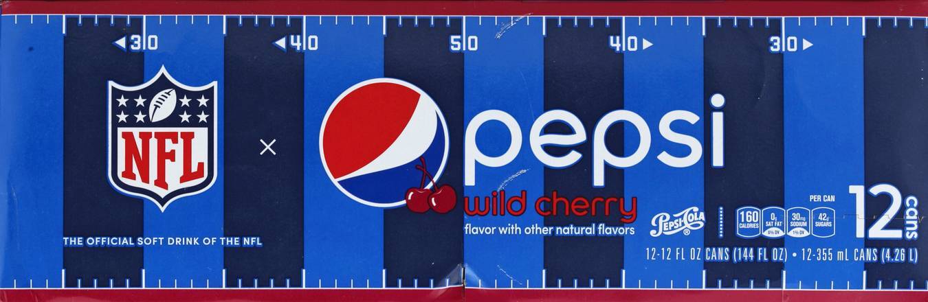 Pepsi Cola Soda (12 pack, 12 fl oz) (wild cherry)