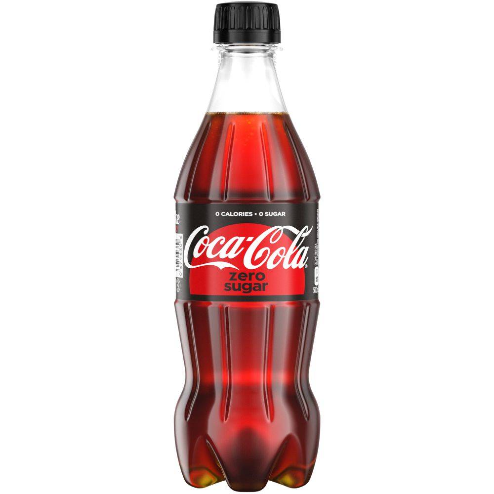 Coca-cola boisson gazeuse sans calories (500ml) - zero sugar soft drink (500 ml)