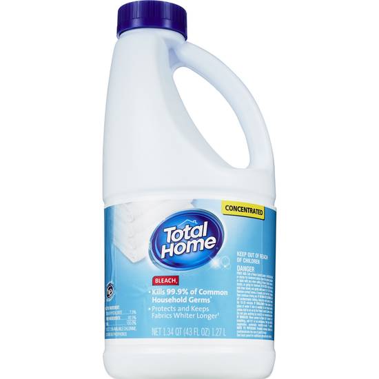 Total Home Concentrated Bleach, 43 OZ