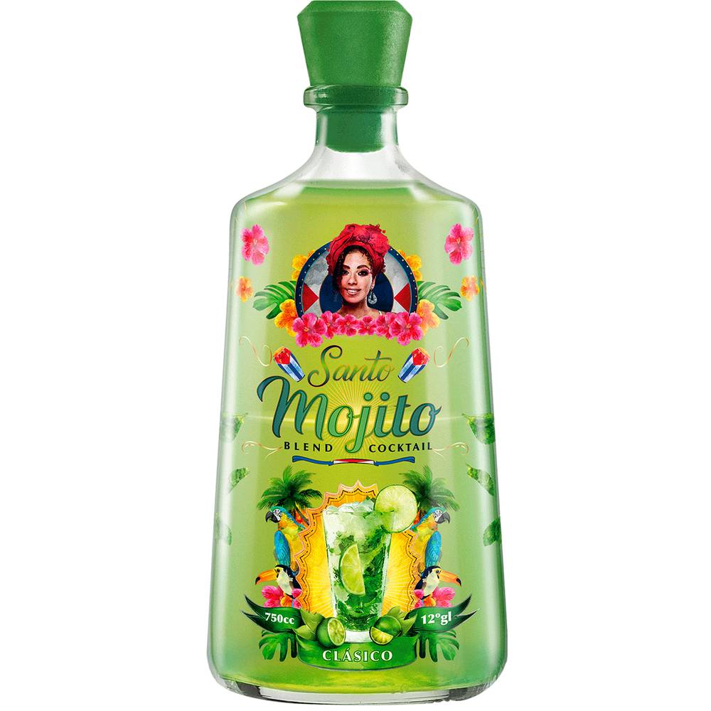 Santo Mojito · Coctel limín (750 ml)