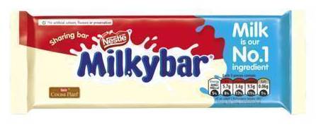Milkybar White Chocolate Sharing Block 90g