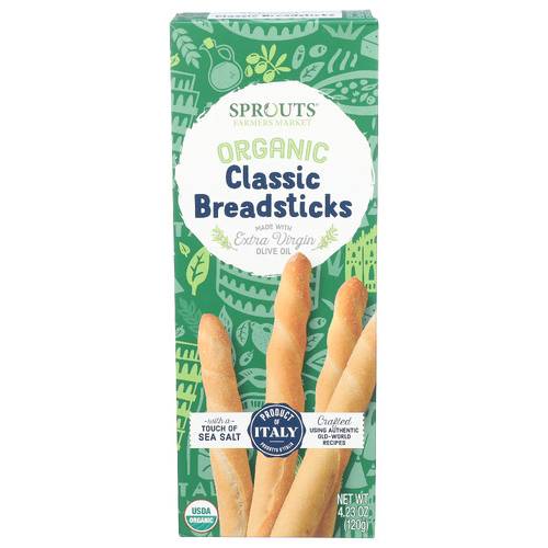 Sprouts Organic Classic Breadsticks