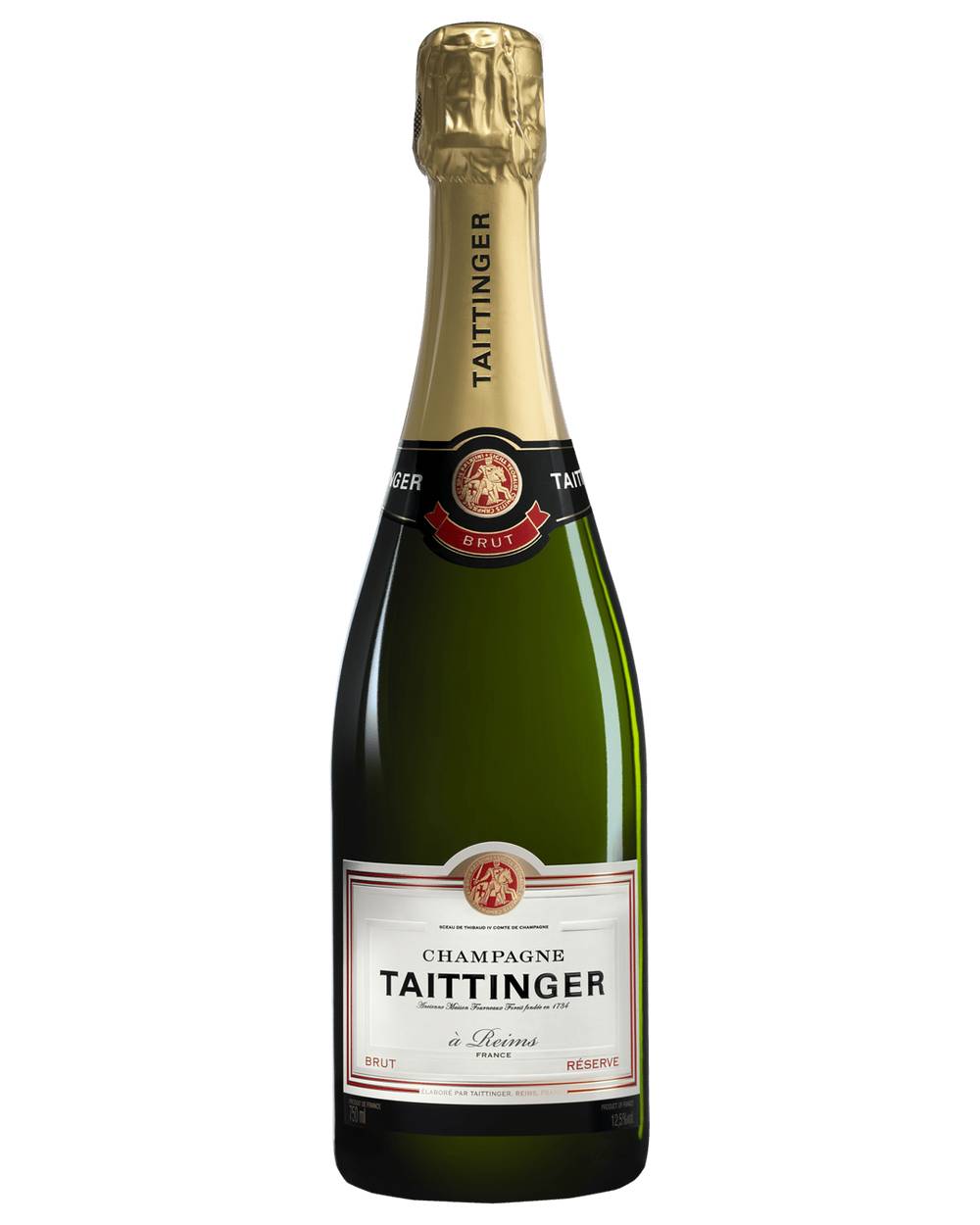 Taittinger Brut Reserve Champagne (750 mL)