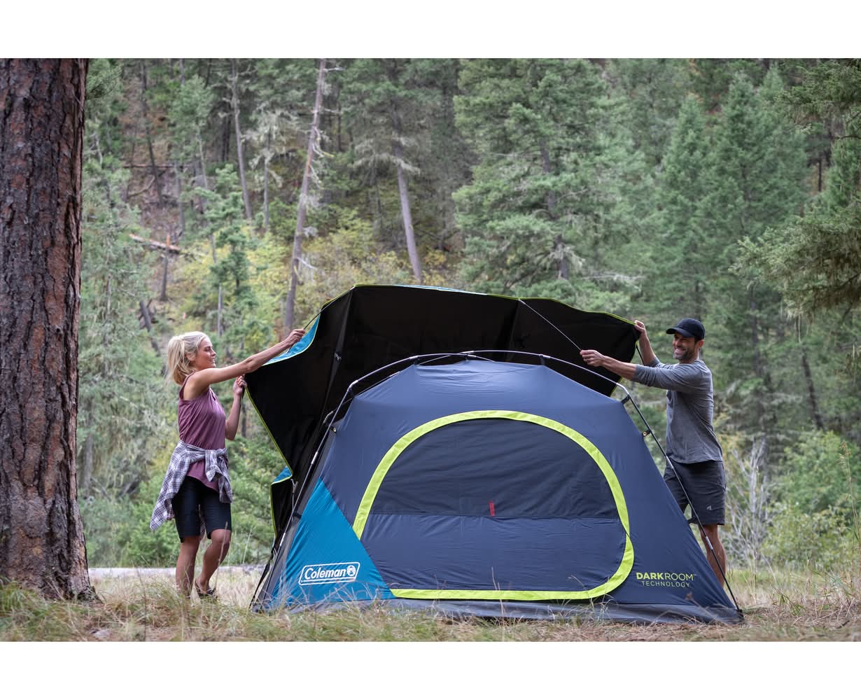 Coleman Quick Dome 4-person Pop-Up Tent With Dark Room Technology