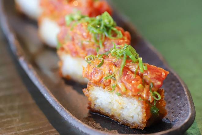 *CRISPY RICE CAKE