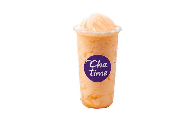 7. Peach Tea Slush