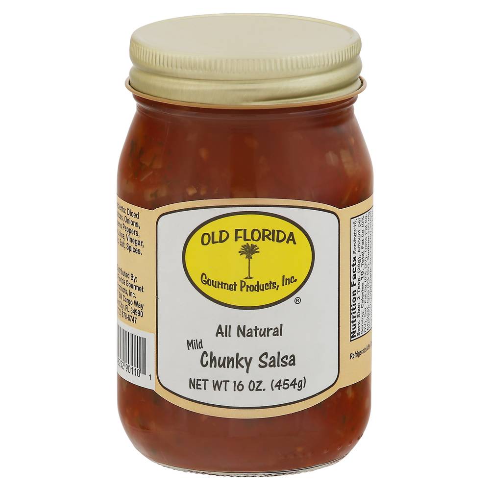 Old Florida All Natural Mild Chunky Salsa (16.7 oz)