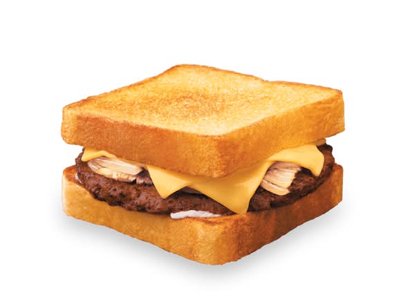 Patty Melt on Texas Toast