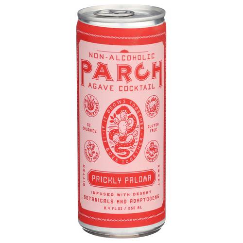 Parch Prickly Paloma Non Alcoholic Agave Cocktail Ready To Drink (250ml can)
