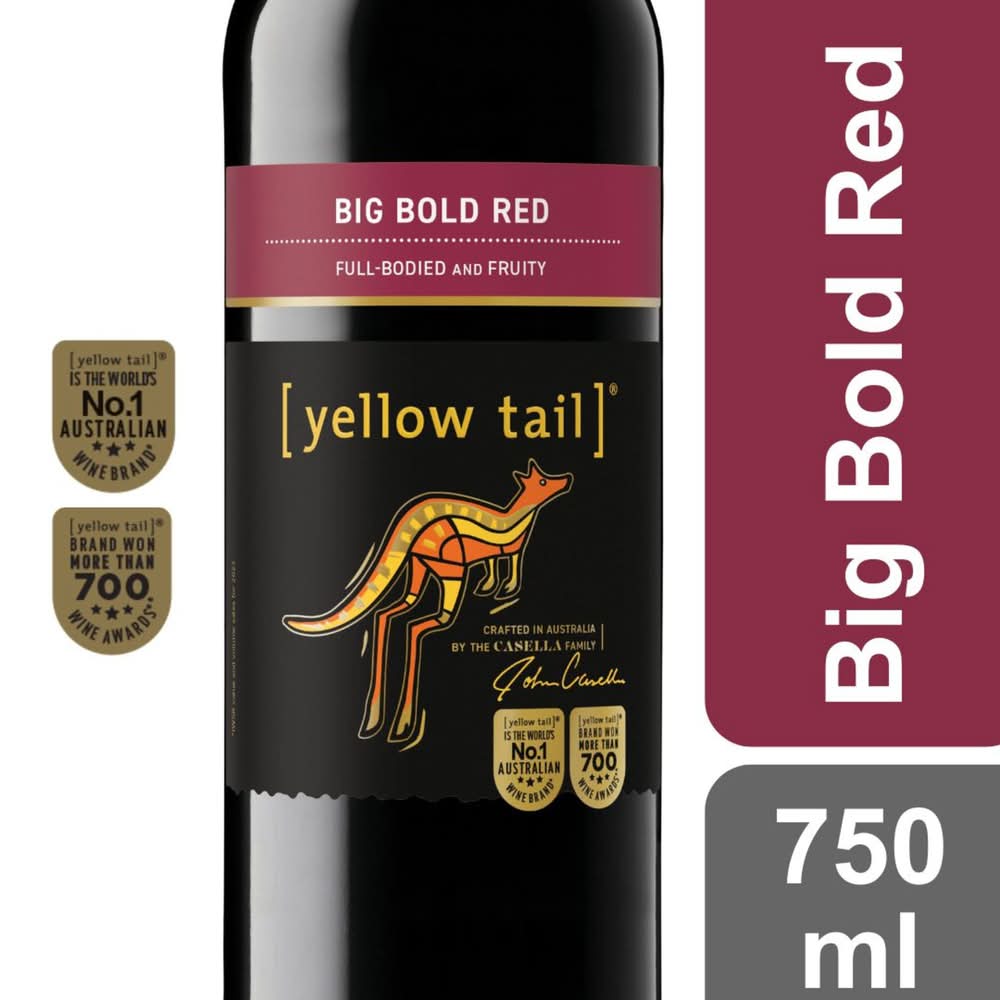 Yellow Tail Big Bold Red Wine (750 ml)