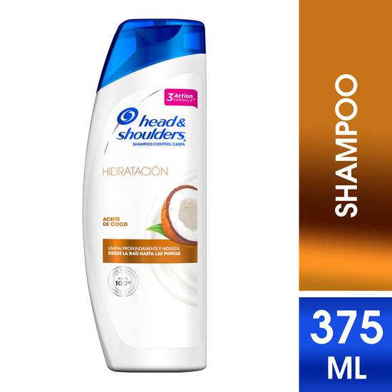 Head & shoulders shampoo aceite de coco (botella 375 ml)