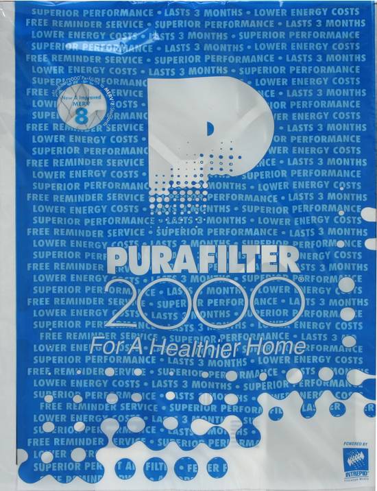 Purafilter 2000 Pollen & Allergies Air Filter 14 X 20 X 1 in