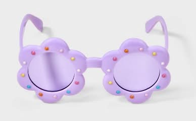Toddler Girls' Flower Sunglass - Cat & Jack™ Purple