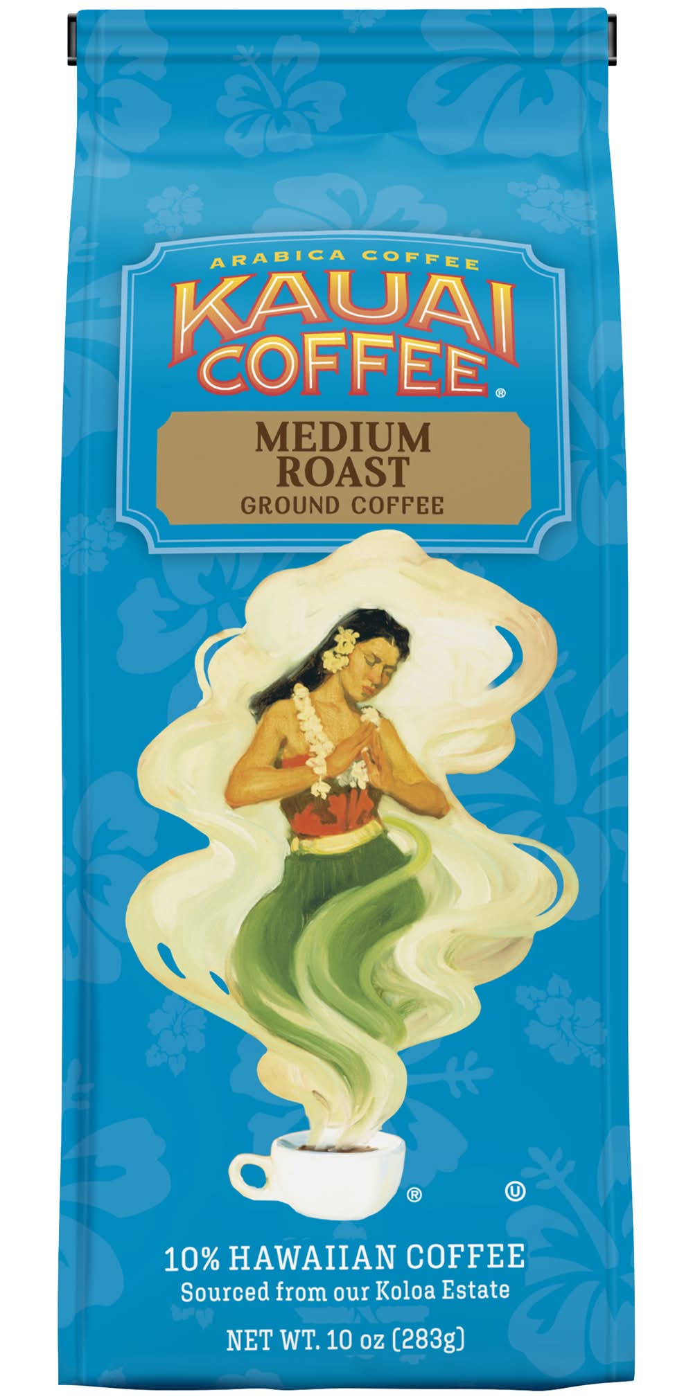 Kauai Coffee Pacific Horizon Medium Roast Ground Coffee (10 oz)