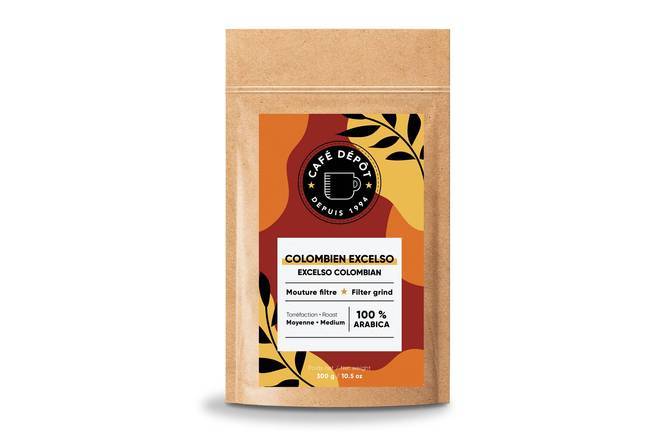 Mélange d'origine Colombien 300 g filtre/Colombian origine coffee 300 g filtrer grind