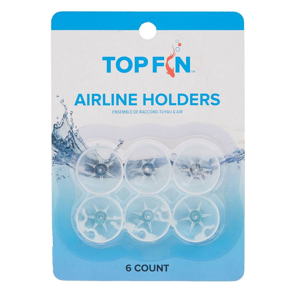 Top Fin® Aquarium Airline Holders (Size: 6 Count)