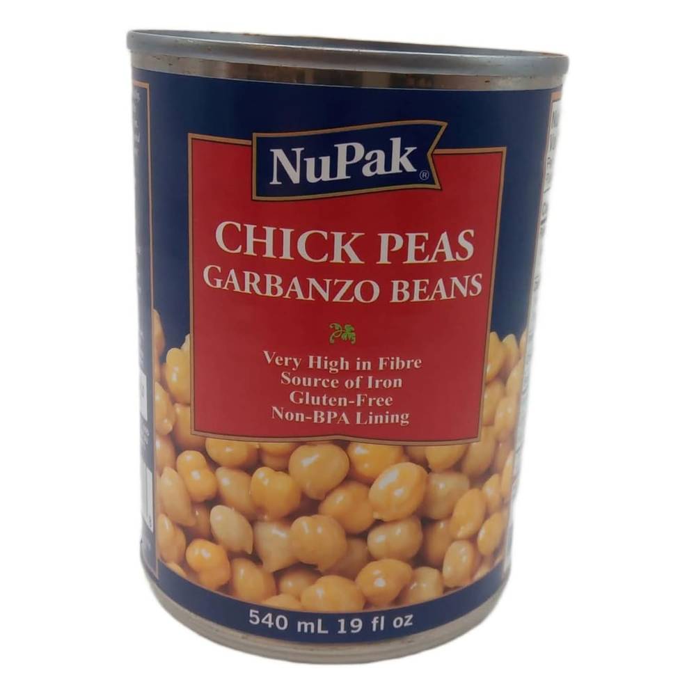 NuPak Chickpeas (540 ml)