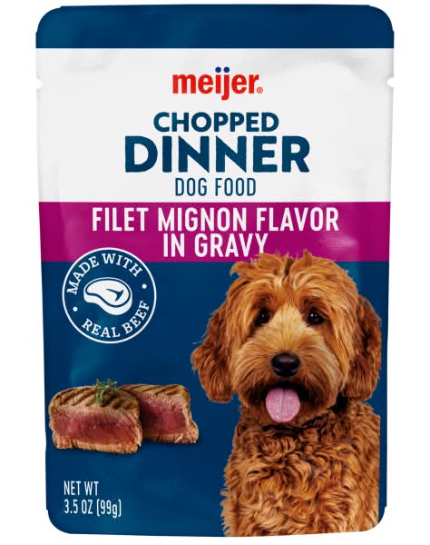 Meijer Filet Mignon Wet Dog Food Pouch (3.5 oz)