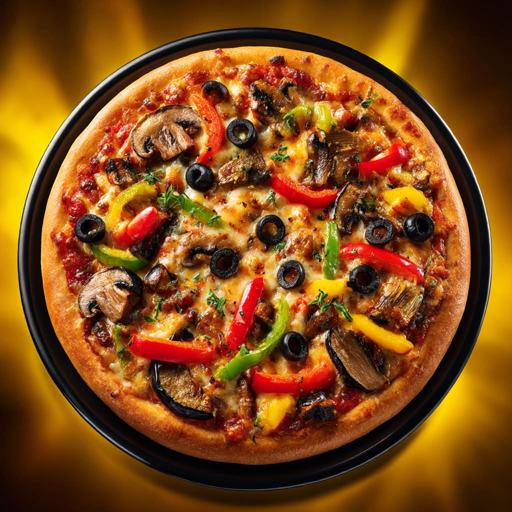 🍕 Pizza végétarienne 🍕