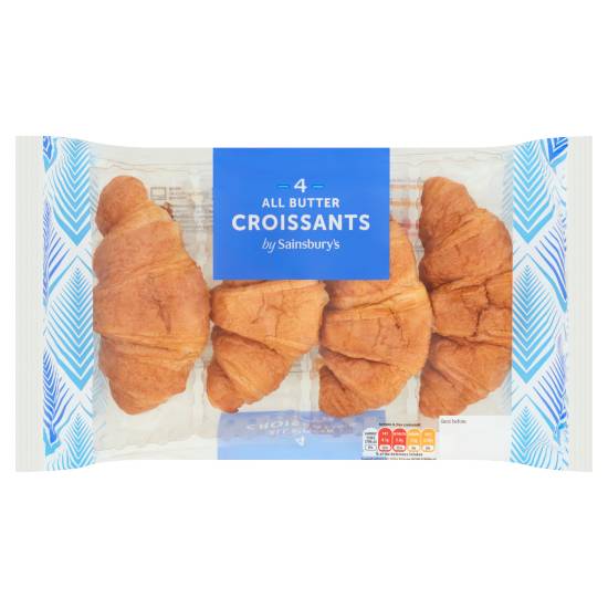 Sainsbury's All Butter Croissants (4 pack)